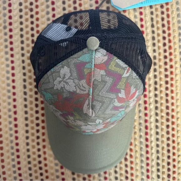 PrAna Lower Pines Trucker Cargo Green Horchata Unisex OS - Picture 7 of 9